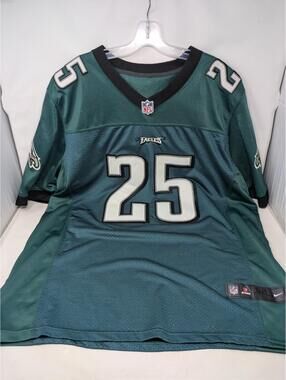 Philadelphia Eagles LeSean McCoy Nike NFL On Field Jersey #25 Men’s XL Green